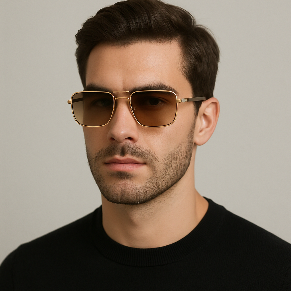 Metallic Brown Sunglasses MBS-009