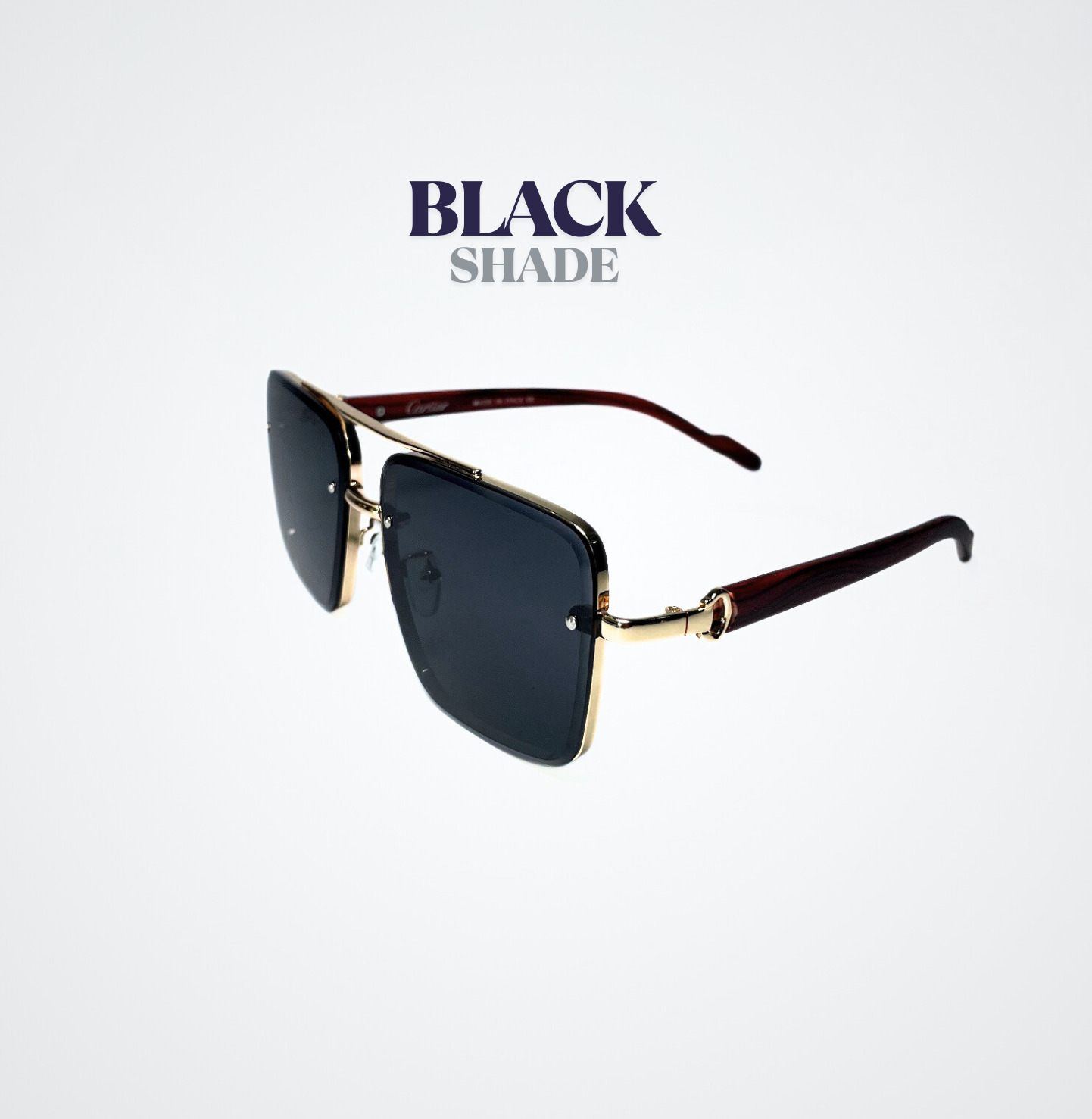 Black Woodline Full Frame Shades (polarized)