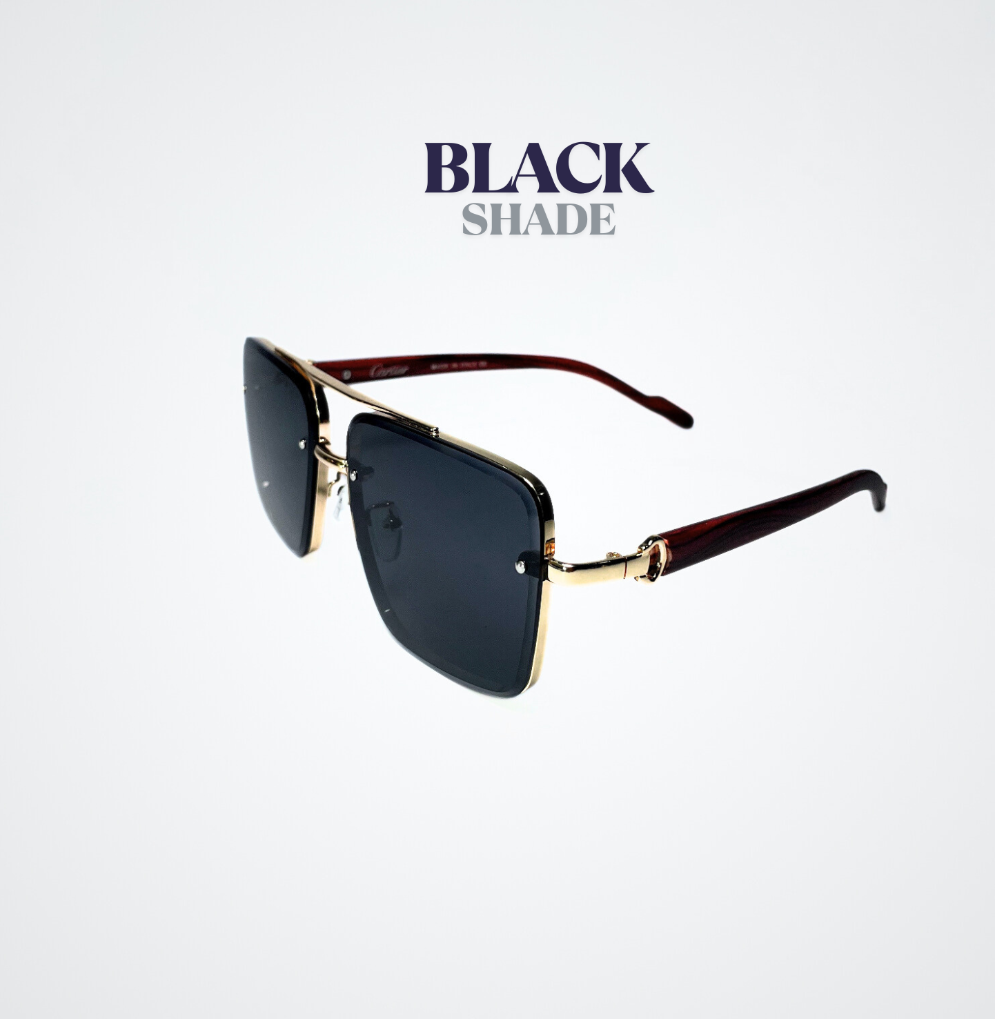 Black Woodline Full Frame Shades (polarized)