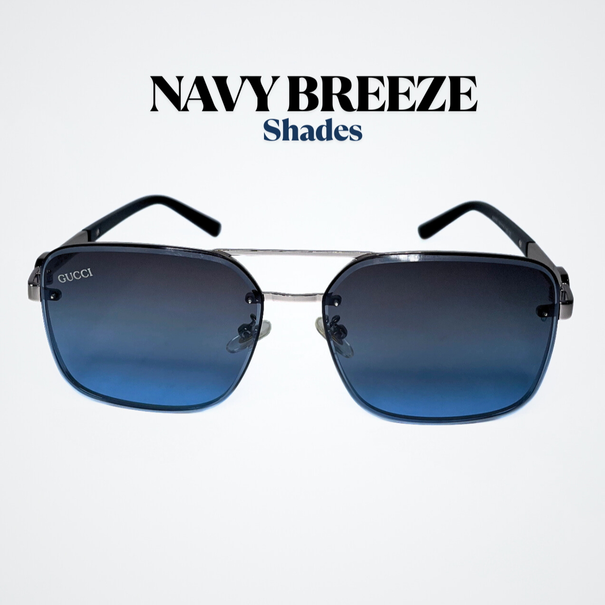 Navy Breeze Polarized Sunglasses (Premium Quality).