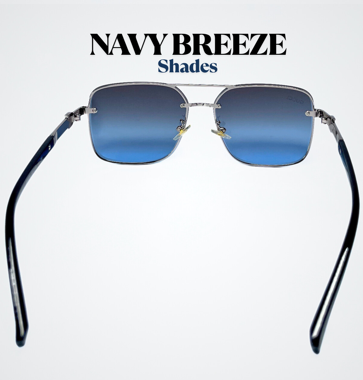 Navy Breeze Polarized Sunglasses (Premium Quality).
