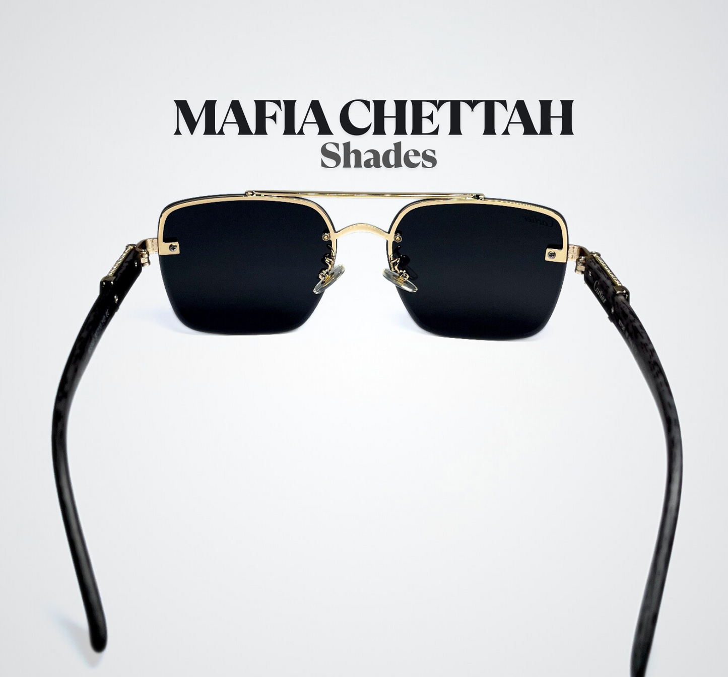 Mafia Chettah Black Woodline Shades (Premium Quality)