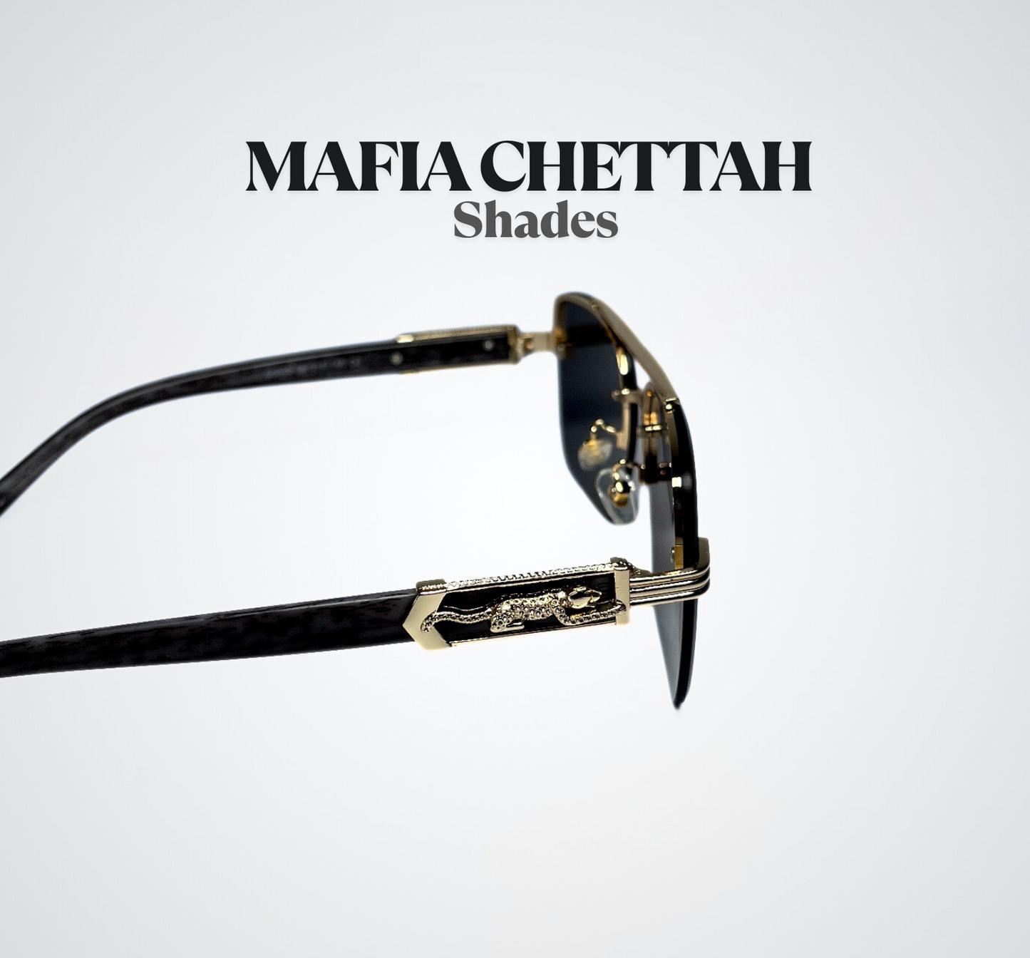 Mafia Chettah Black Woodline Shades (Premium Quality)