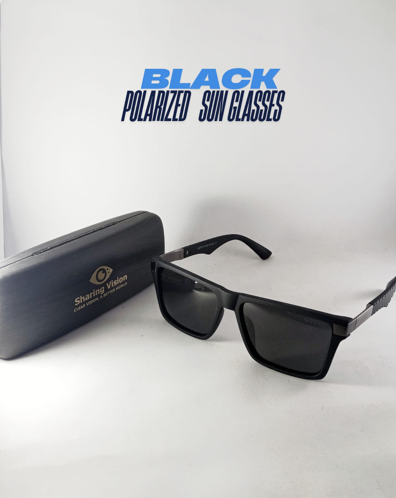 Black Polarized Sunglasses BPS-09