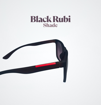 Black Rubi Matt Shade (polaized & Premium Quality)