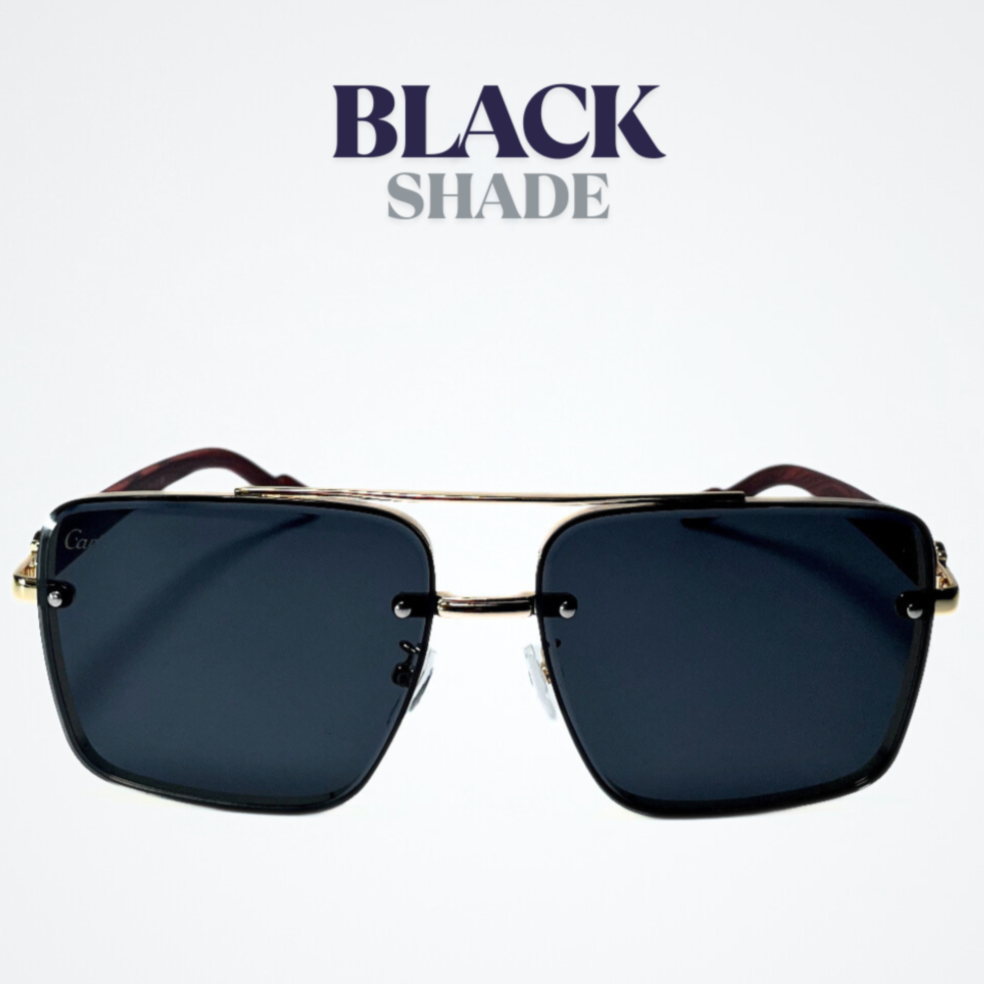 Black Woodline Full Frame Shades (polarized)