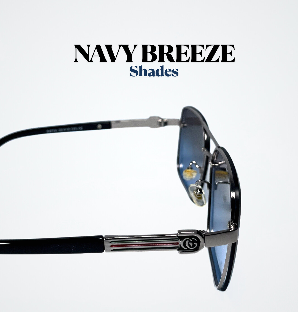 Navy Breeze Polarized  Sunglasses (Premium Quality).