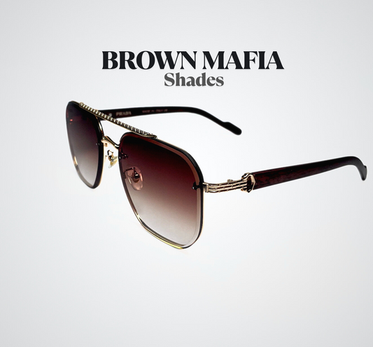 Brown Mafia Woodline Shade (Premium Quality)