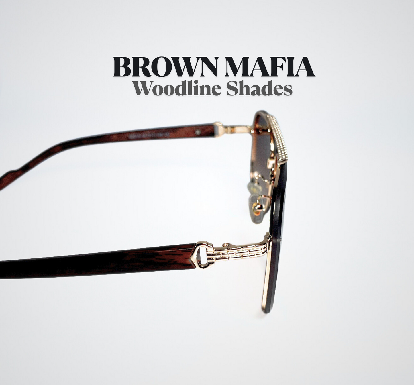 Brown Mafia Woodline Shade (Premium Quality)