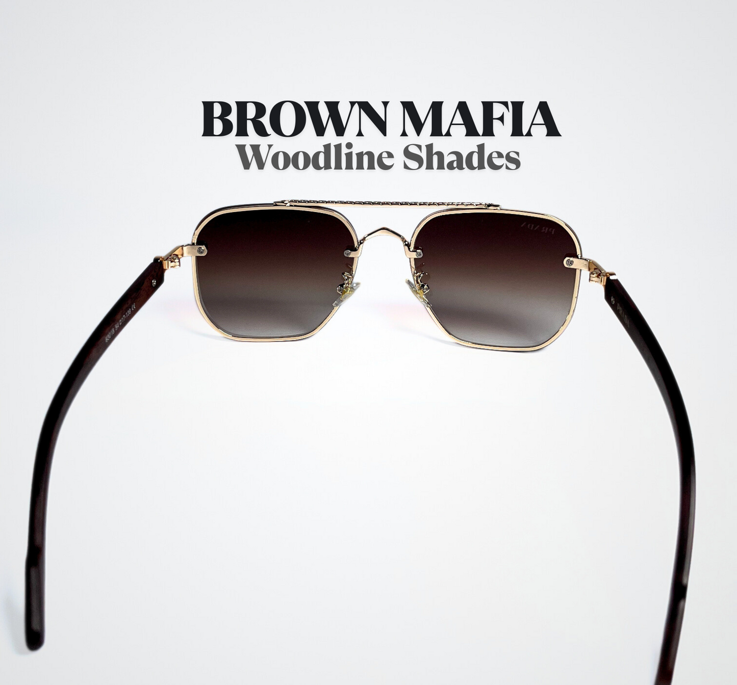 Brown Mafia Woodline Shade (Premium Quality)