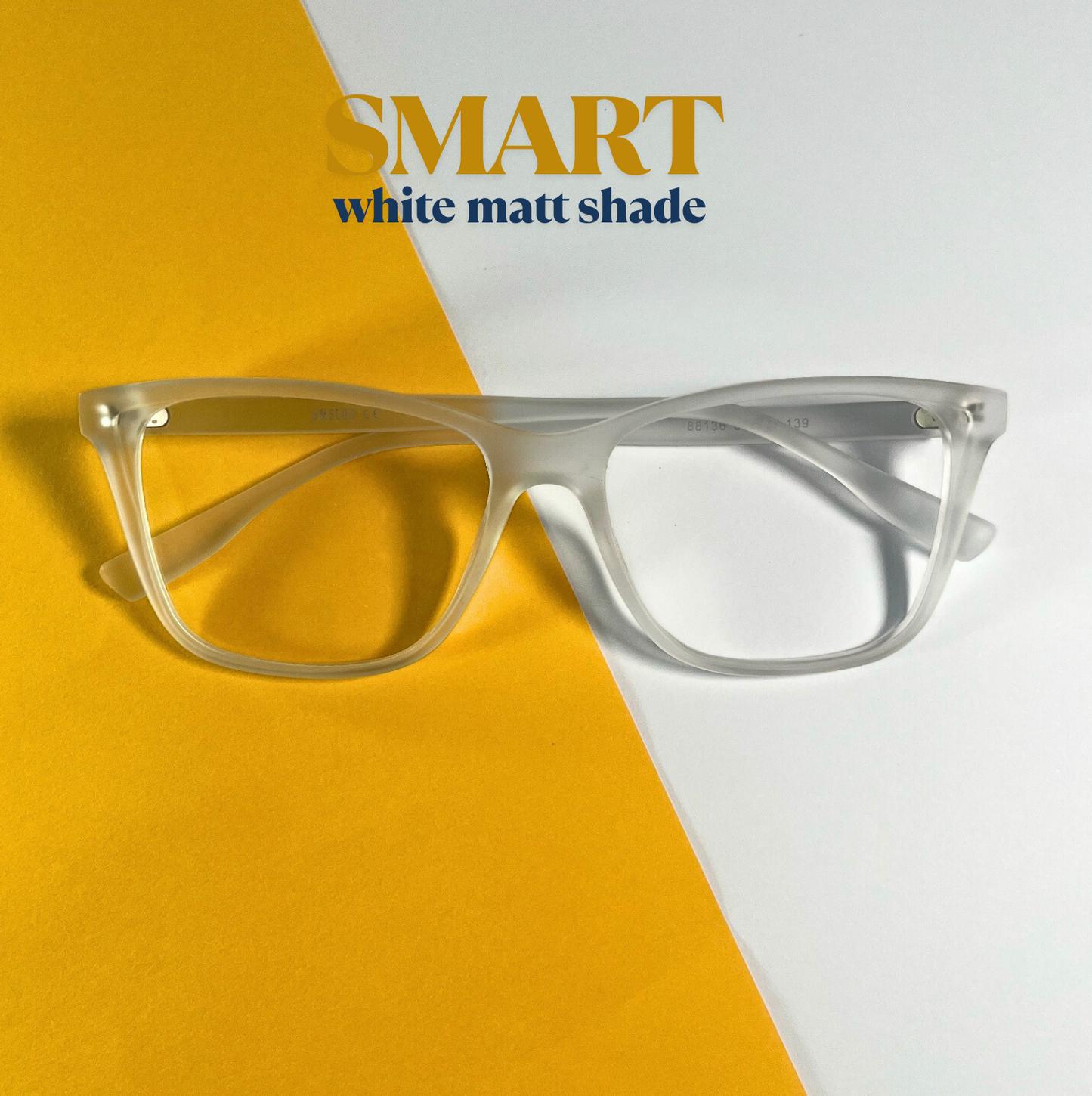 Smart White Matt Shade