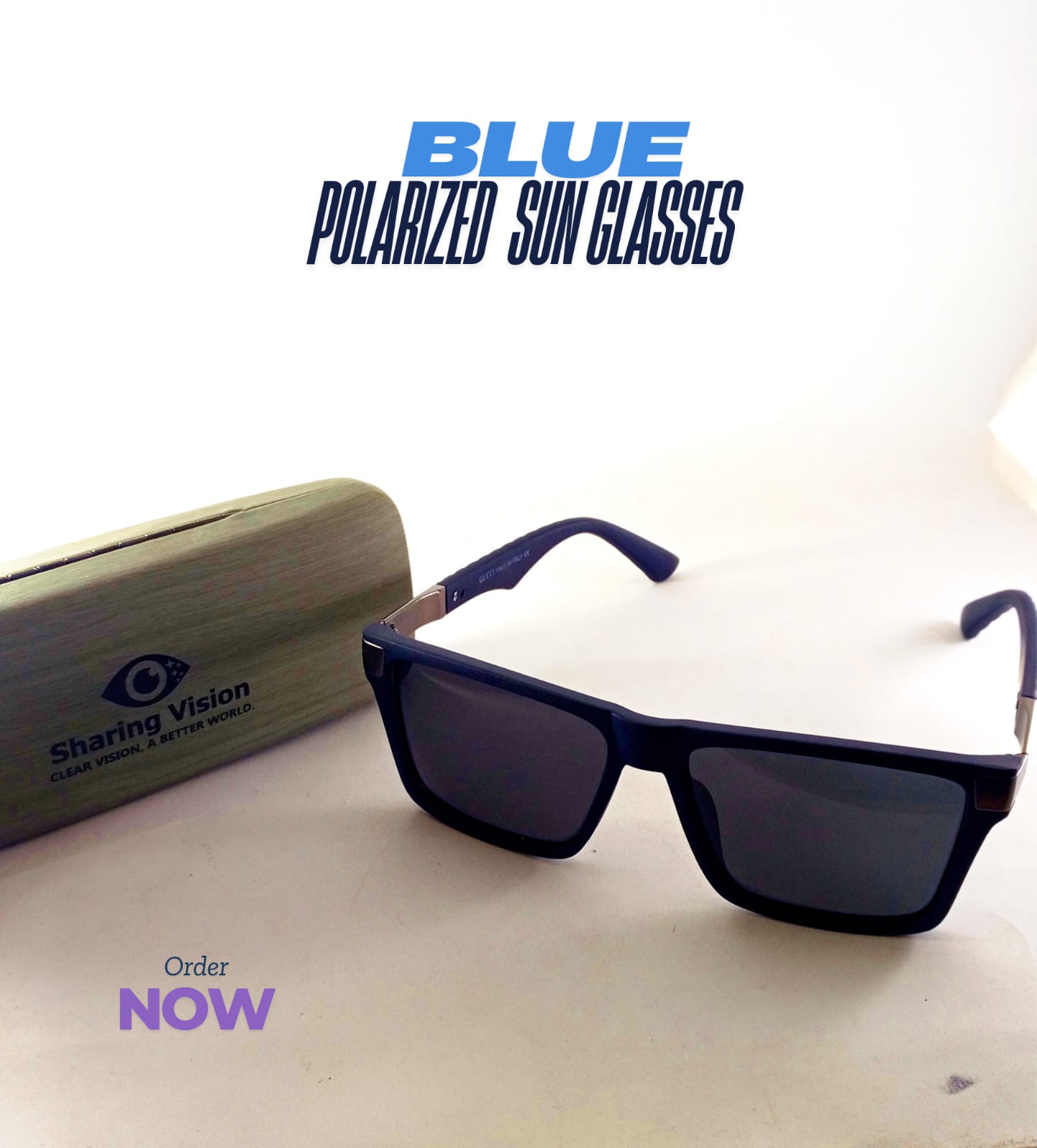 Blue Polarized Sunglasses BPS-87