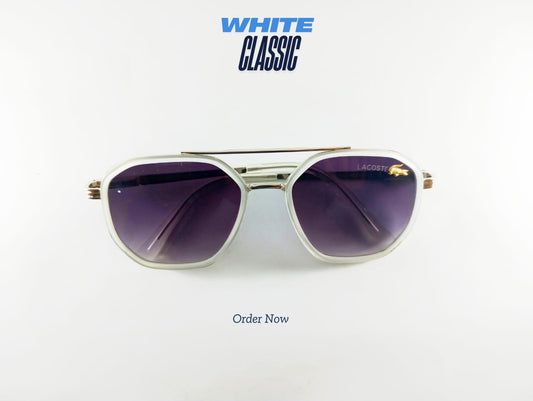 White Classic Sunglasses WC-21