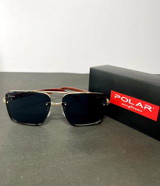 Black Woodline polarized Sunglasses.